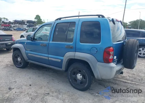 2005 Jeep Liberty Sport из США, поврежденный, VIN 1J4GL48K45W695228